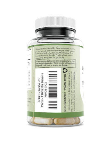 Cápsulas Digestivas Nature Restore | 90 Unidades | Probioticos y L-Glutamina