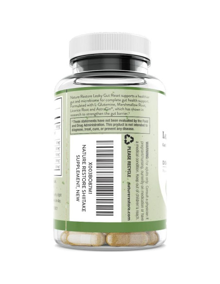 Cápsulas Digestivas Nature Restore | 90 Unidades | Probioticos y L-Glutamina