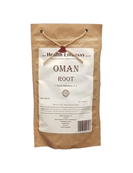 Té Herbal Oman Raíz Inula Helenium 100g - Libre de OGM