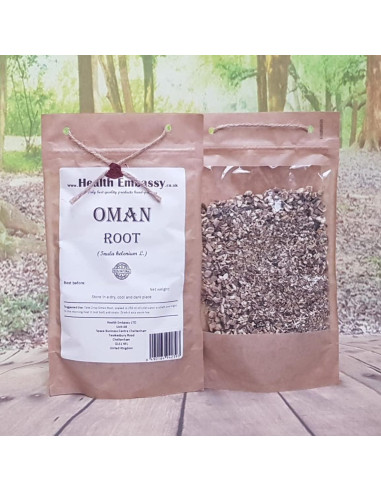 Té Herbal Oman Raíz Inula Helenium 100g - Libre de OGM