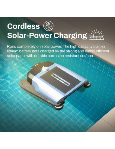 Skimmer Robótico Solar Betta Flex - Limpieza Ecológica para Piscinas