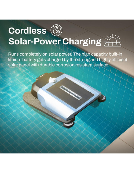 Skimmer Robótico Solar Betta Flex - Limpieza Ecológica para Piscinas