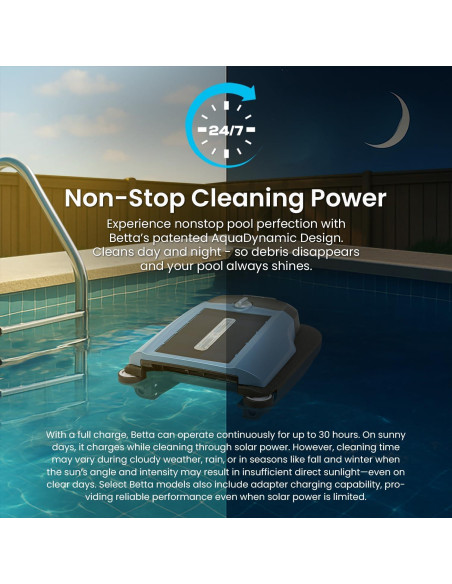 Skimmer Robótico Solar Betta Flex - Limpieza Ecológica para Piscinas