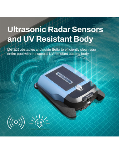 Skimmer Robótico Solar Betta Flex - Limpieza Ecológica para Piscinas