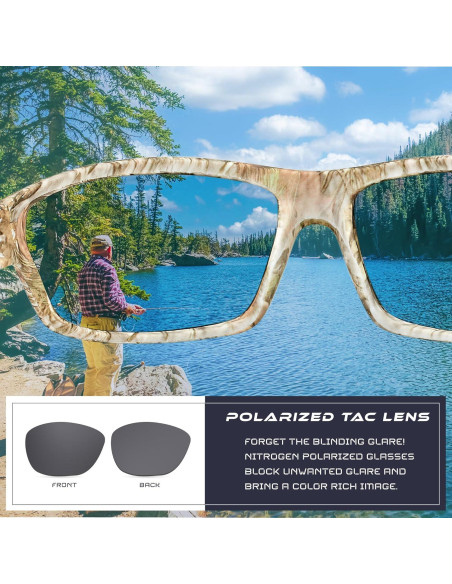 Gafas de sol deportivas Nitrogen polarizadas UV400 unisex Gafas de sol deportivas Nitrogen polarizadas UV400 unisex