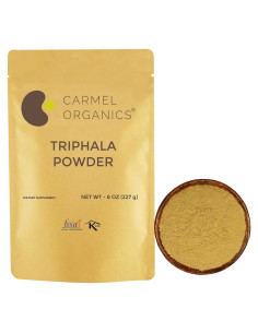 Polvo de Triphala 227g Carmel Organics | Soporte Digestivo