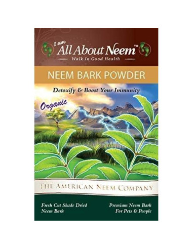 Polvo de Corteza de Neem Orgánico 0.45 kg - Suplemento Saludable