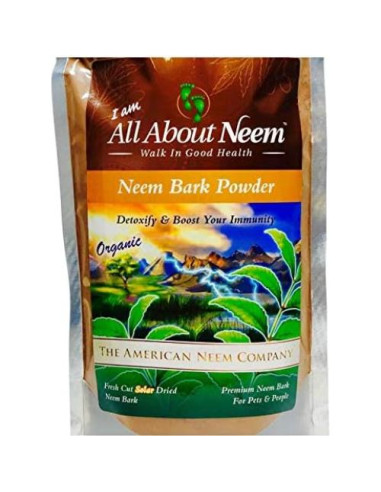 Polvo de Corteza de Neem Orgánico 0.45 kg - Suplemento Saludable