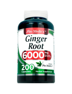 Suplemento de Jengibre FITO MEDIC'S 6000 mg 200 Caps 2