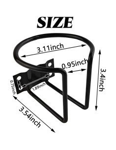 Soporte para Tazas de Barco TIHOOD Acero Inoxidable 4PCS 2