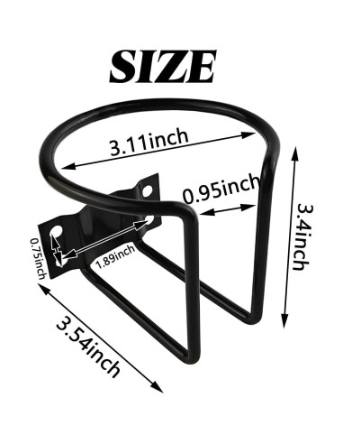 Soporte para Tazas de Barco TIHOOD Acero Inoxidable 4PCS