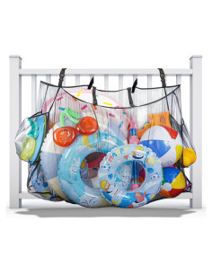 Organizador de Almacenamiento para Flotadores de Piscina DECORSWITH 160x36x90cm