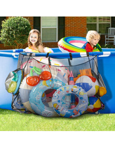 Organizador de Almacenamiento para Flotadores de Piscina DECORSWITH 160x36x90cm 2