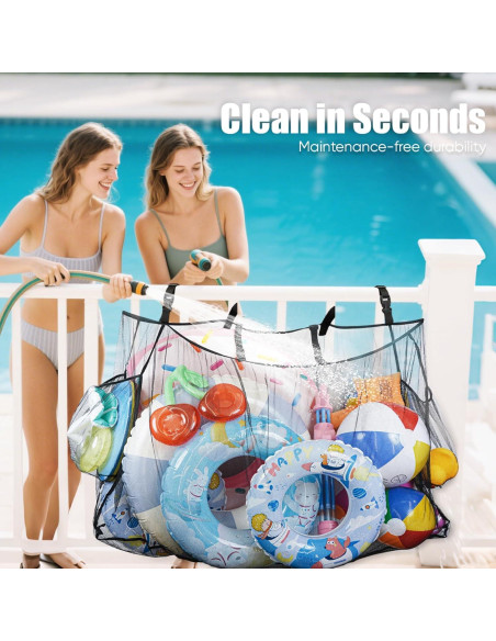 Organizador de Almacenamiento para Flotadores de Piscina DECORSWITH 160x36x90cm