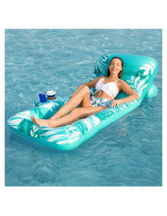 Flotador Inflable Jasonwell para Adultos con Respaldo Ajustable