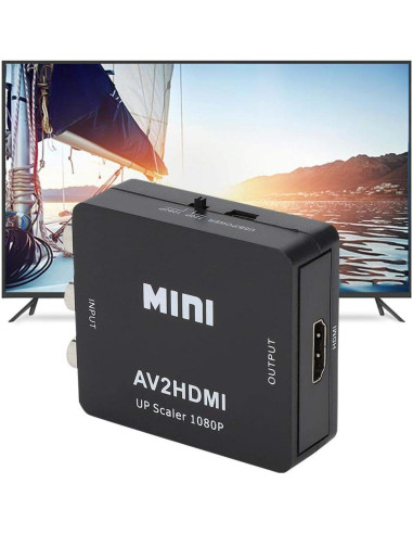 Convertidor de Video HD AV a HDMI Sanpyl 1080P USB