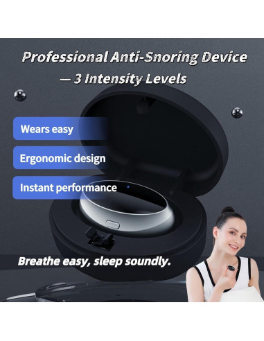 Dispositivo Antironquidos Donpidd Z3 Pro - 3 Niveles Ajustables