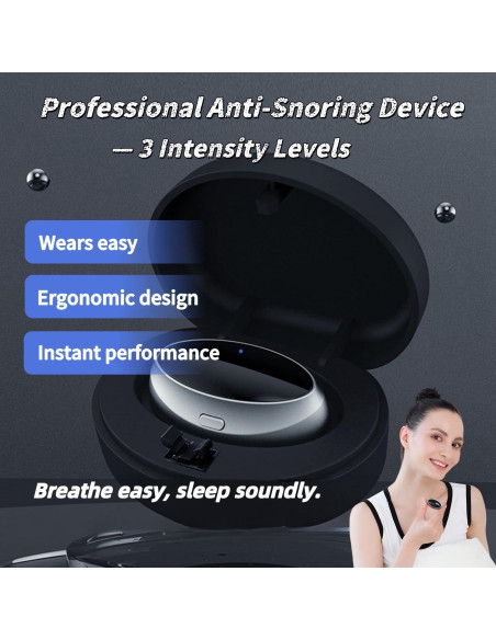 Dispositivo Antironquidos Donpidd Z3 Pro - 3 Niveles Ajustables