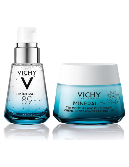 Vichy Mineral 89 Crema Hidratante Sin Fragancia 2 Piezas