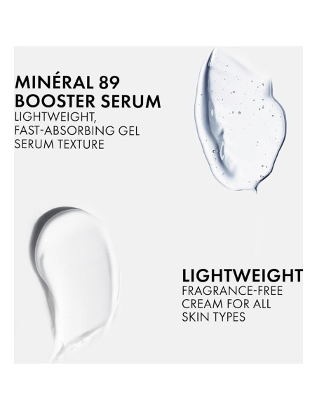 Vichy Mineral 89 Crema Hidratante Sin Fragancia 2 Piezas