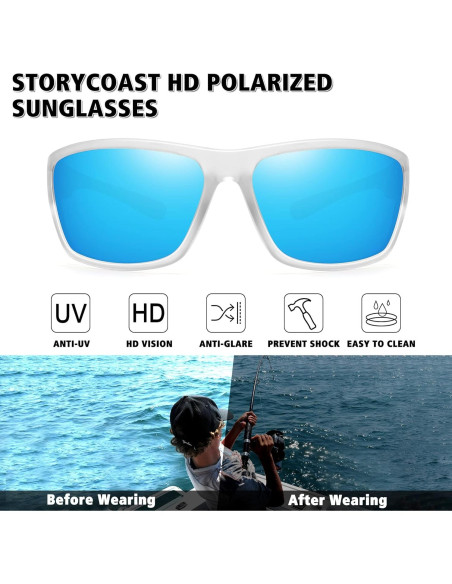 Gafas de sol STORYCOAST polarizadas para ciclismo y deportes