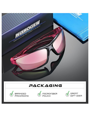 Gafas de sol deportivas Nitrogen polarizadas UV400 unisex