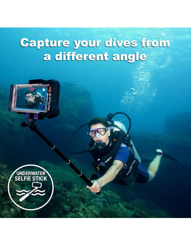 Palo de Selfie Submarino DIVEVOLK SEATOUCH 5 STICK 272g