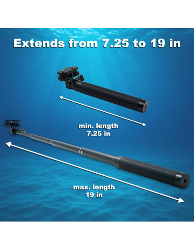 Palo de Selfie Submarino DIVEVOLK SEATOUCH 5 STICK 272g