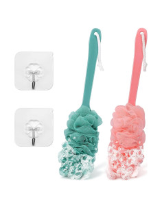 Esponja de Espalda para Ducha NICEMOVIC 43 cm 2 Piezas