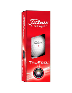 Pelotas de Golf Titleist TruFeel - 12 Unidades, Tacto Suave 2