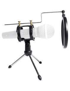 Soporte de Micrófono Rockville RTMS21 con Filtro Antipop 2