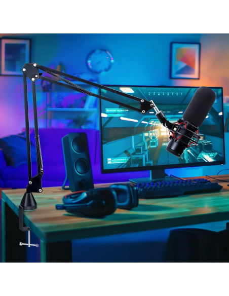 Soporte de Micrófono YOUSHARES K1NB35 - Brazo Montado en Pared