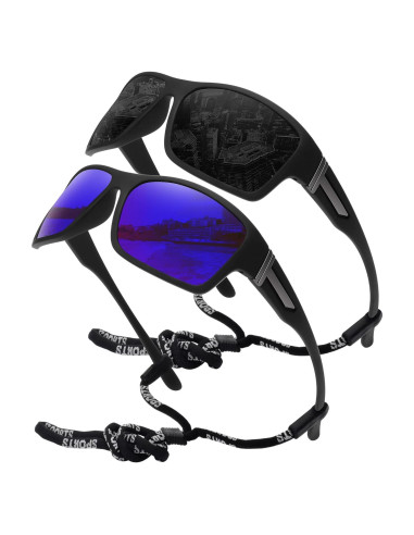 Gafas de sol polarizadas STORYCOAST 2 en 1 para deportes