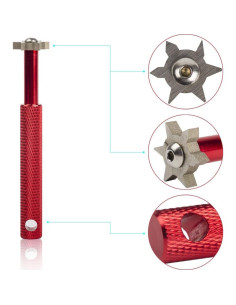 Afilador de Ranuras HIFROM con 6 Cabezas para Palos de Golf 2