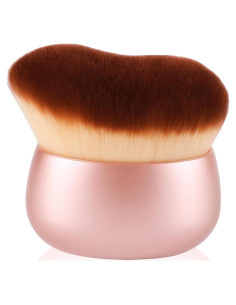 Brocha de Maquillaje Corporal BeeYoYe 75mm Rosa para Autobronceador