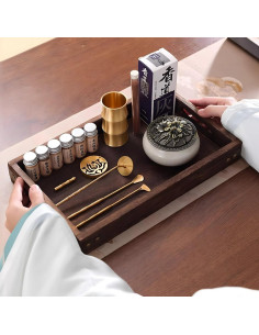 Kit de Quemador de Incienso Homaisson Cobre y Porcelana 3 Aromas 2