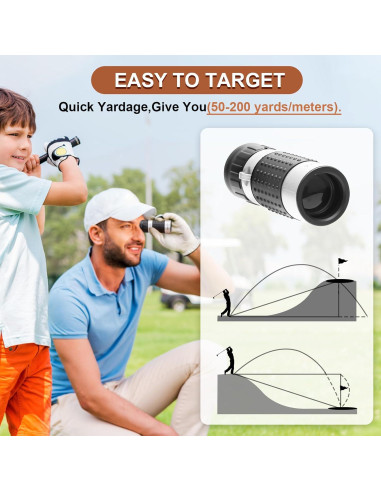 Set de Accesorios de Golf Zeceliko GF-0001 con Telémetro