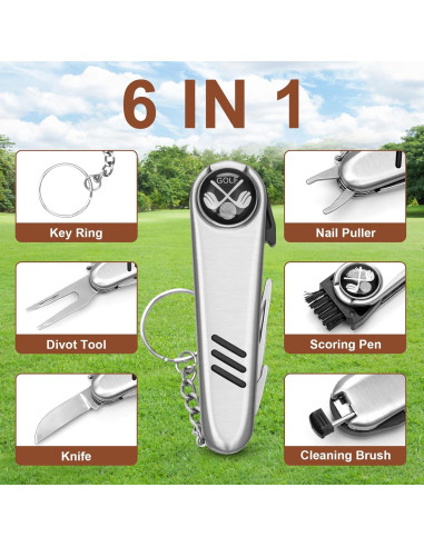 Set de Accesorios de Golf Zeceliko GF-0001 con Telémetro