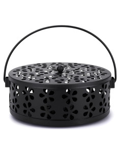 Soporte para Espirales de Incienso MEADAY Negro 13.5 cm