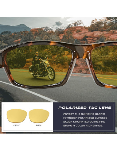 Gafas de sol deportivas Nitrogen polarizadas UV400 unisex