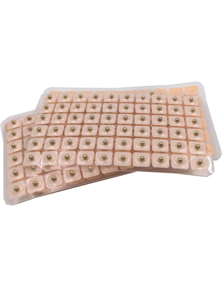 Perlas Magnéticas de Acupresión para Oídos - 300 Parches