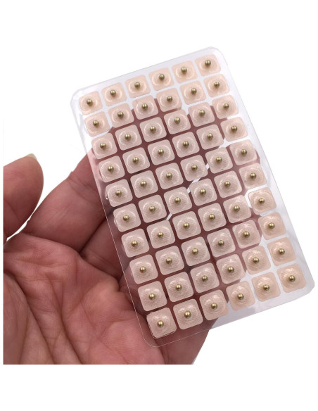 Perlas Magnéticas de Acupresión para Oídos - 300 Parches