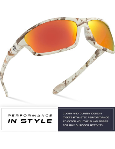 Gafas de sol deportivas Nitrogen polarizadas UV400 unisex