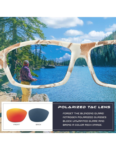 Gafas de sol deportivas Nitrogen polarizadas UV400 unisex Gafas de sol deportivas Nitrogen polarizadas UV400 unisex