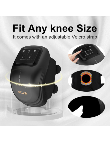 Masajeador de Rodilla GILLIER con Calor y Vibración 2025