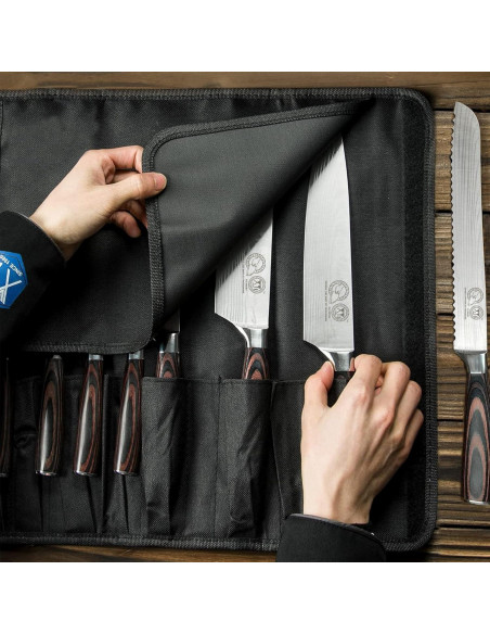 Conjunto de cuchillos de cocina XYJ 13 piezas acero inoxidable