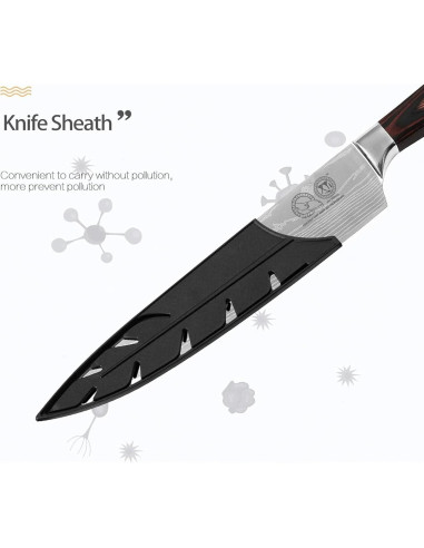 Conjunto de cuchillos de cocina XYJ 13 piezas acero inoxidable