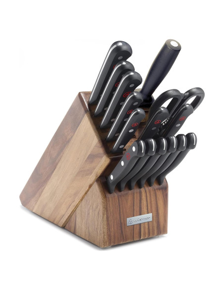 Juego de Cuchillos Wüsthof Gourmet 16 Piezas Acero Inoxidable
