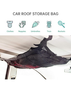 Red de Carga de Techo Kaskawise 79x53cm para SUV y Furgonetas 2