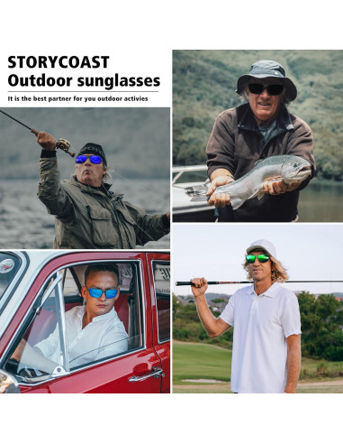 Gafas de sol STORYCOAST polarizadas para ciclismo y deportes